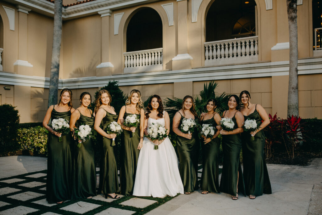 the ritz carlton sarasota wedding
bridal party