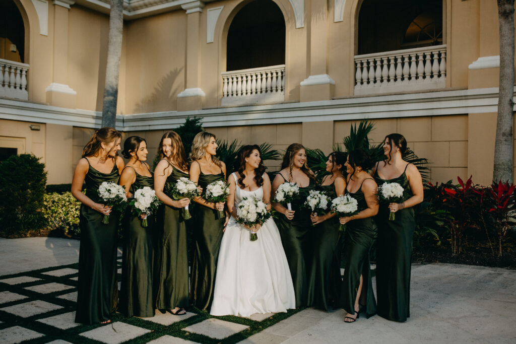 the ritz carlton sarasota wedding
bridal party