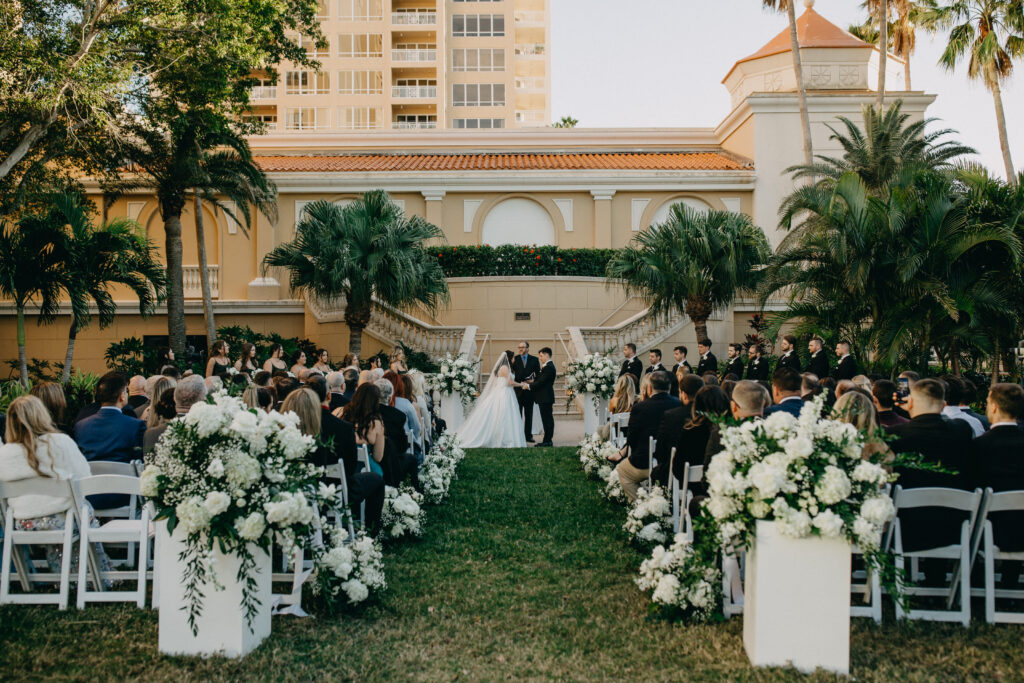 the ritz carlton sarasota wedding
ceremony