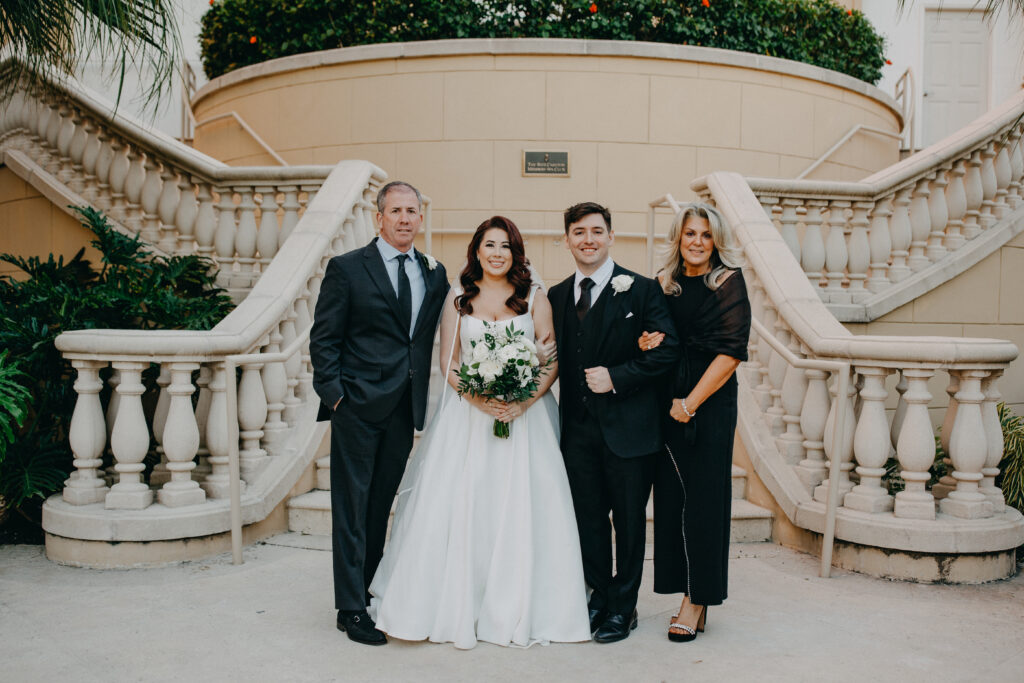 the ritz carlton sarasota wedding
family photos