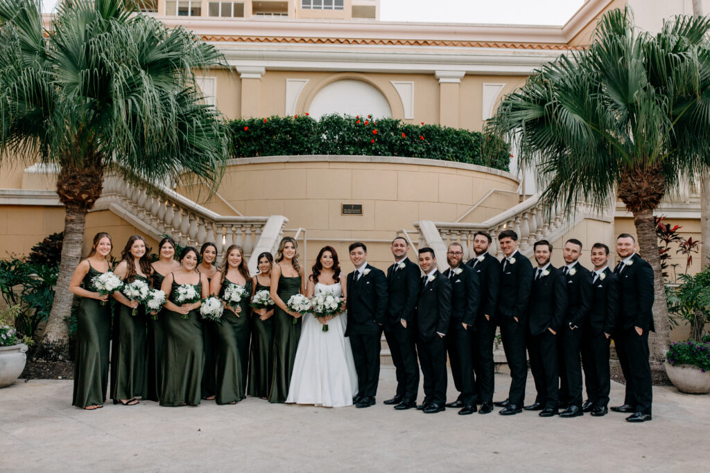 the ritz carlton sarasota wedding
party