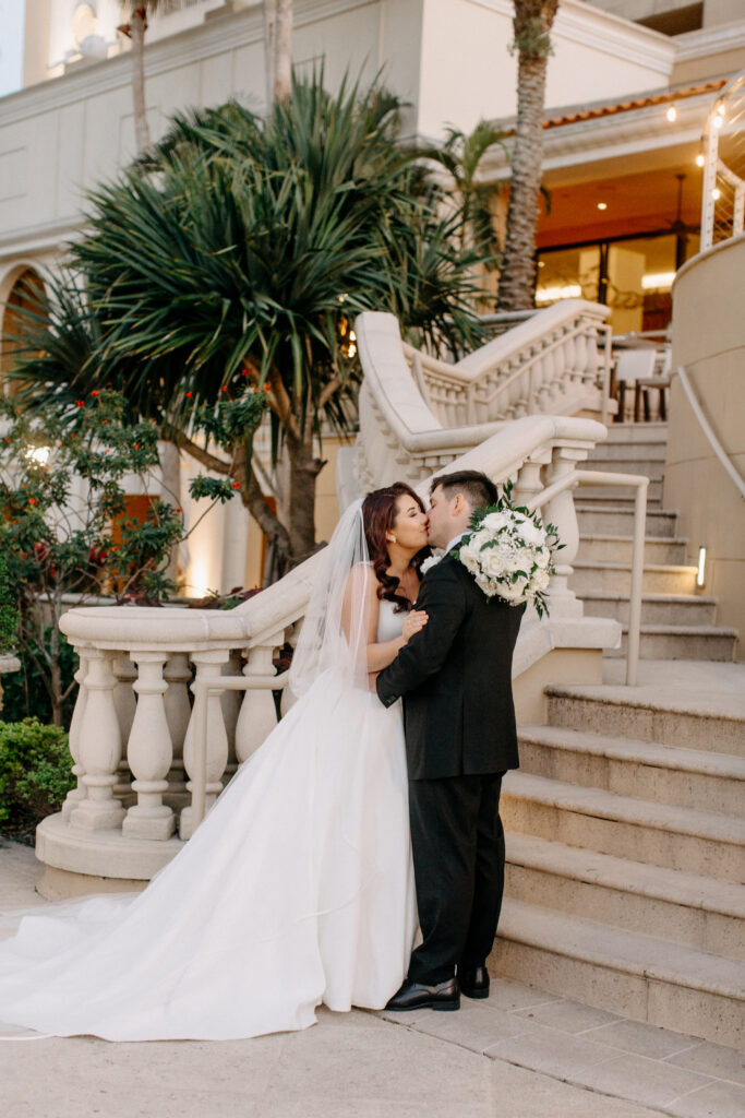 the ritz carlton sarasota wedding
couple