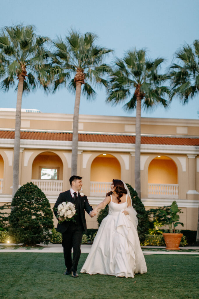 the ritz carlton sarasota wedding
couple